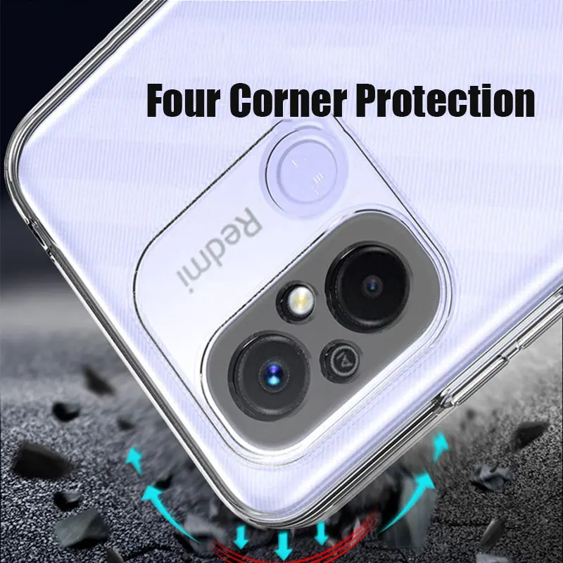 Clear Soft Silicone Phone Case - Transparent Protective Cover