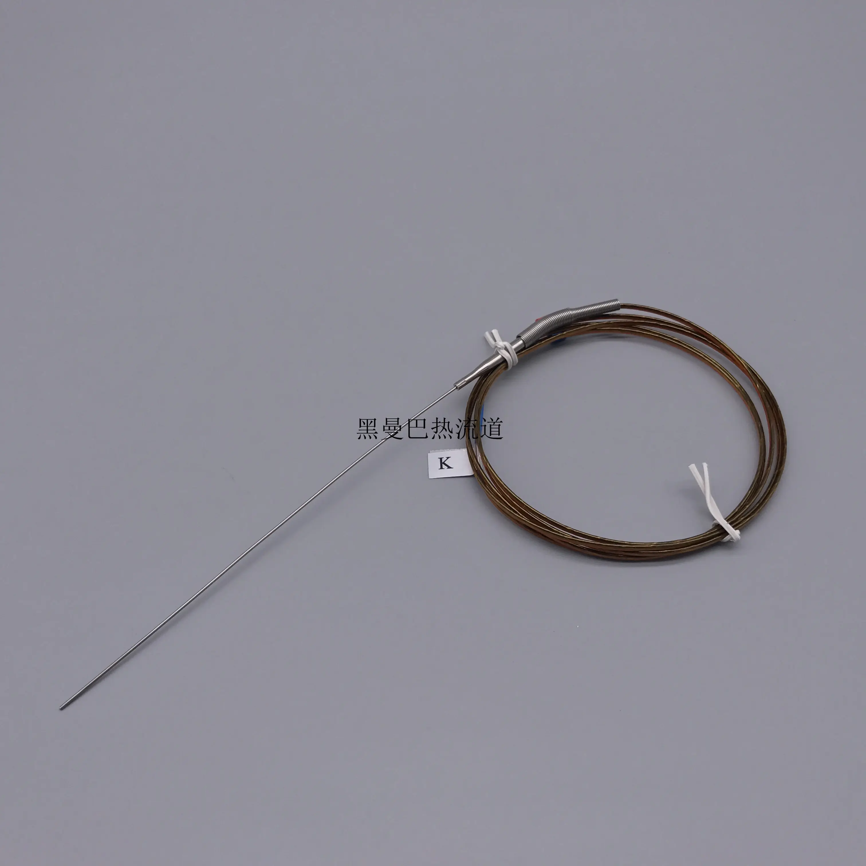 

Hot Runner Temperature Sensing Line Hot Nozzle Mold Temperature Sensing Line Thermocouple K-type 1.0*150L Needle