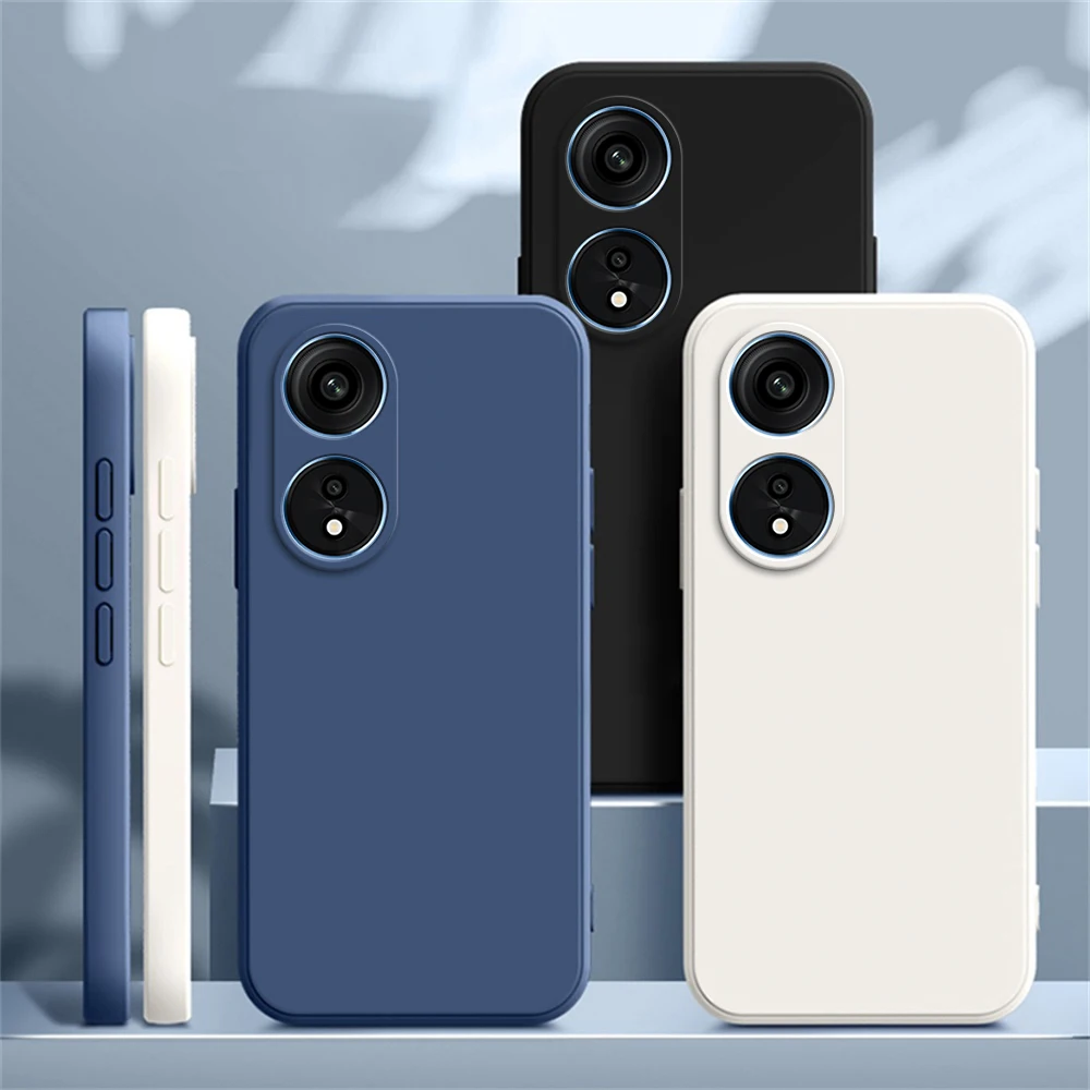 Luxury Liquid Silicone Shockproof Soft Back Cover Case - Premium Design