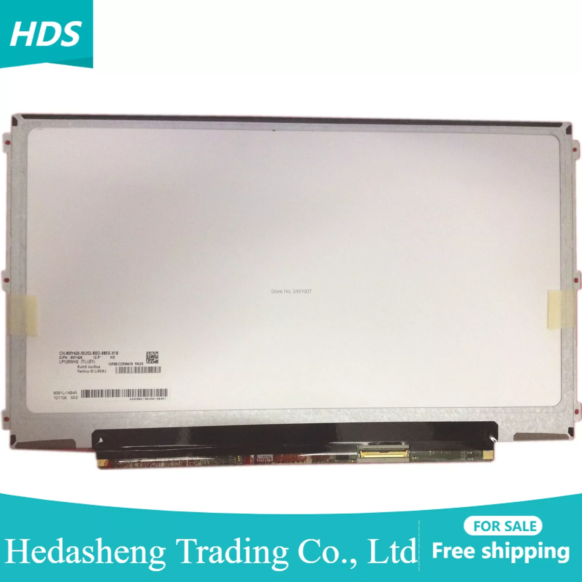 

LP125WH2 TLE1 подходит для LP125WH2 TLB1 B125XW03 B125XW01 V.0 левый и правый 3 отверстия для винтов экран дисплея ЖК ноутбука