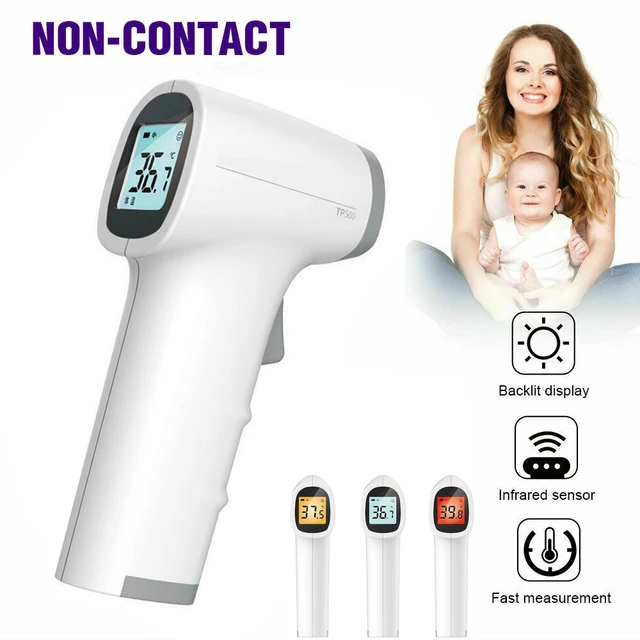 Digital LCD Thermometer Water-Proof Adult Baby w/Audio Alarm~Check