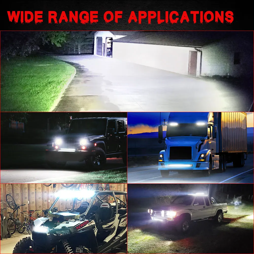รูปสินค้า LED Light Bar สำหรับรถจักรยานยนต์