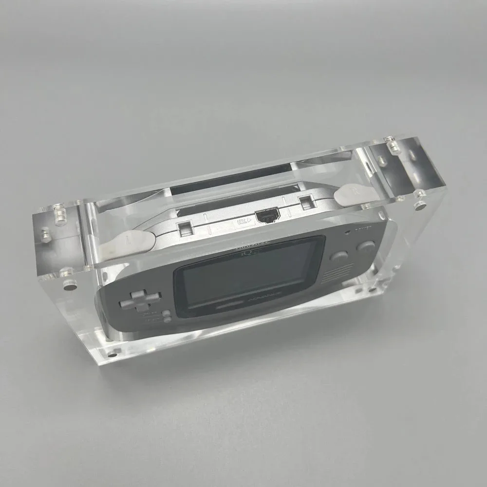 Caixa de Exibição Acrílica Transparente Alta Capa Magnética para Gameboy Advance Gba Console Caixa de Armazenamento - Image 3