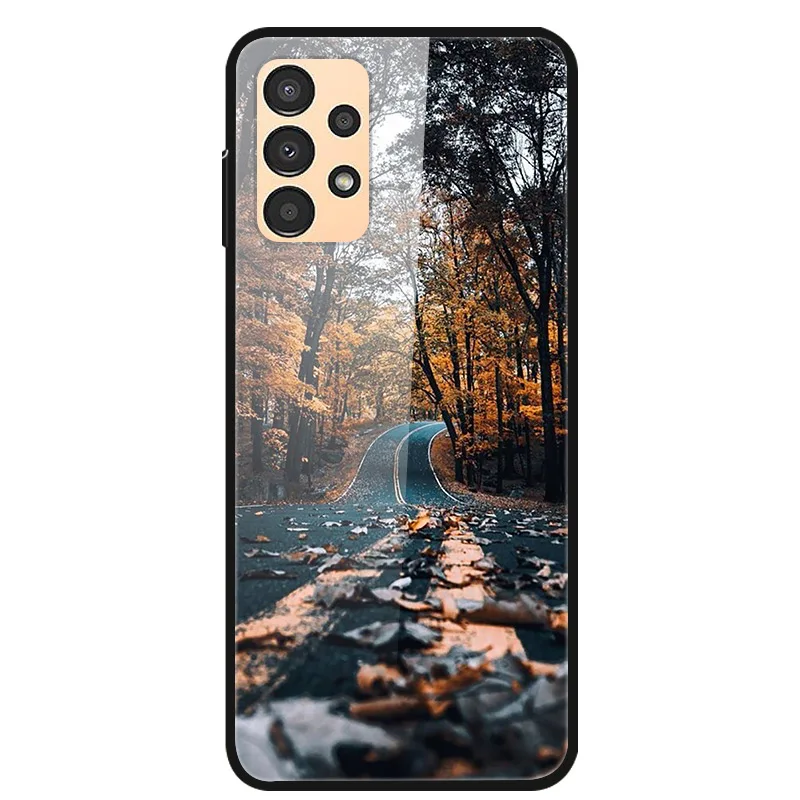 Luxury Tempered Glass Hard Back Cover