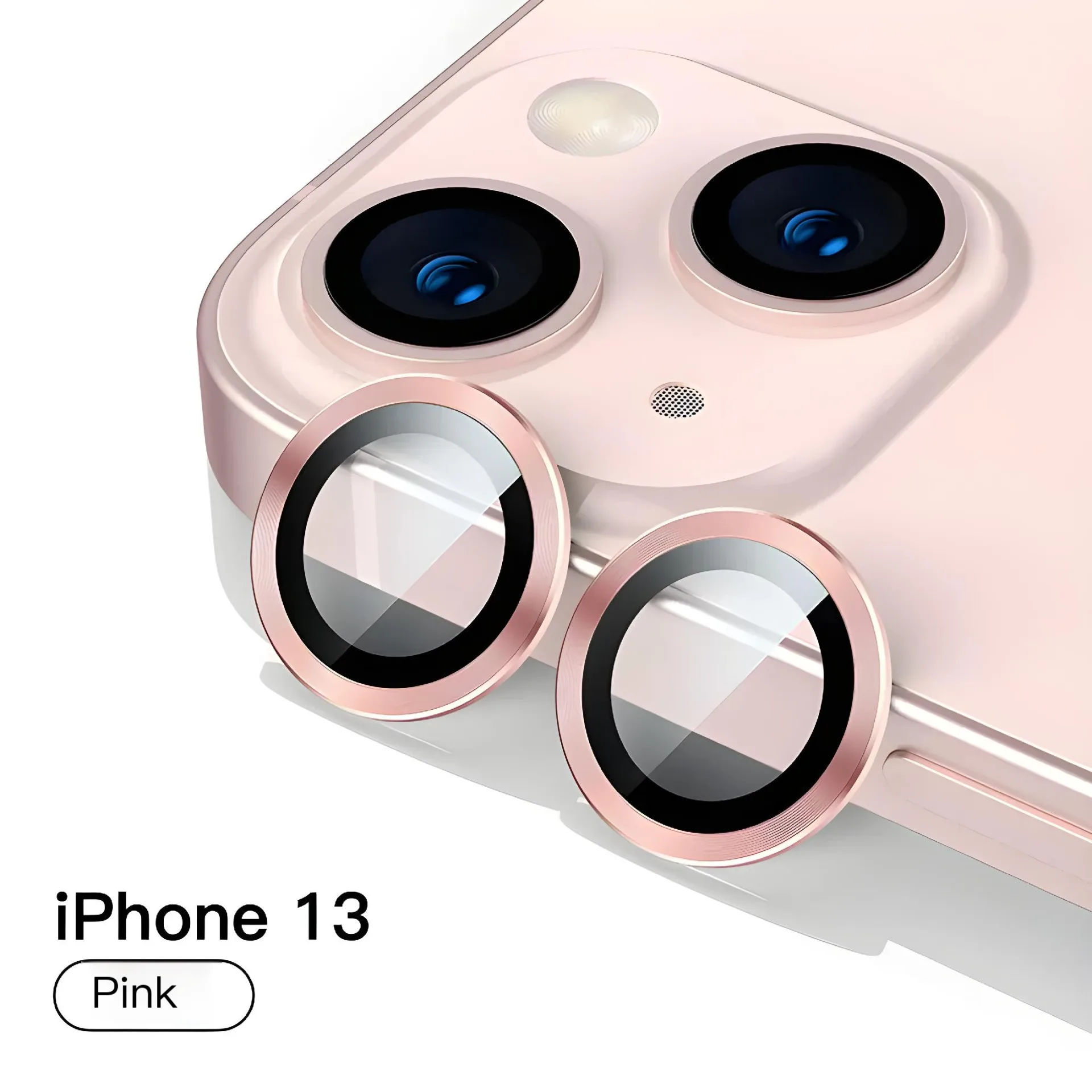 Ultra-Durable Metal Camera Lens Protector with Full Coverage Glass
