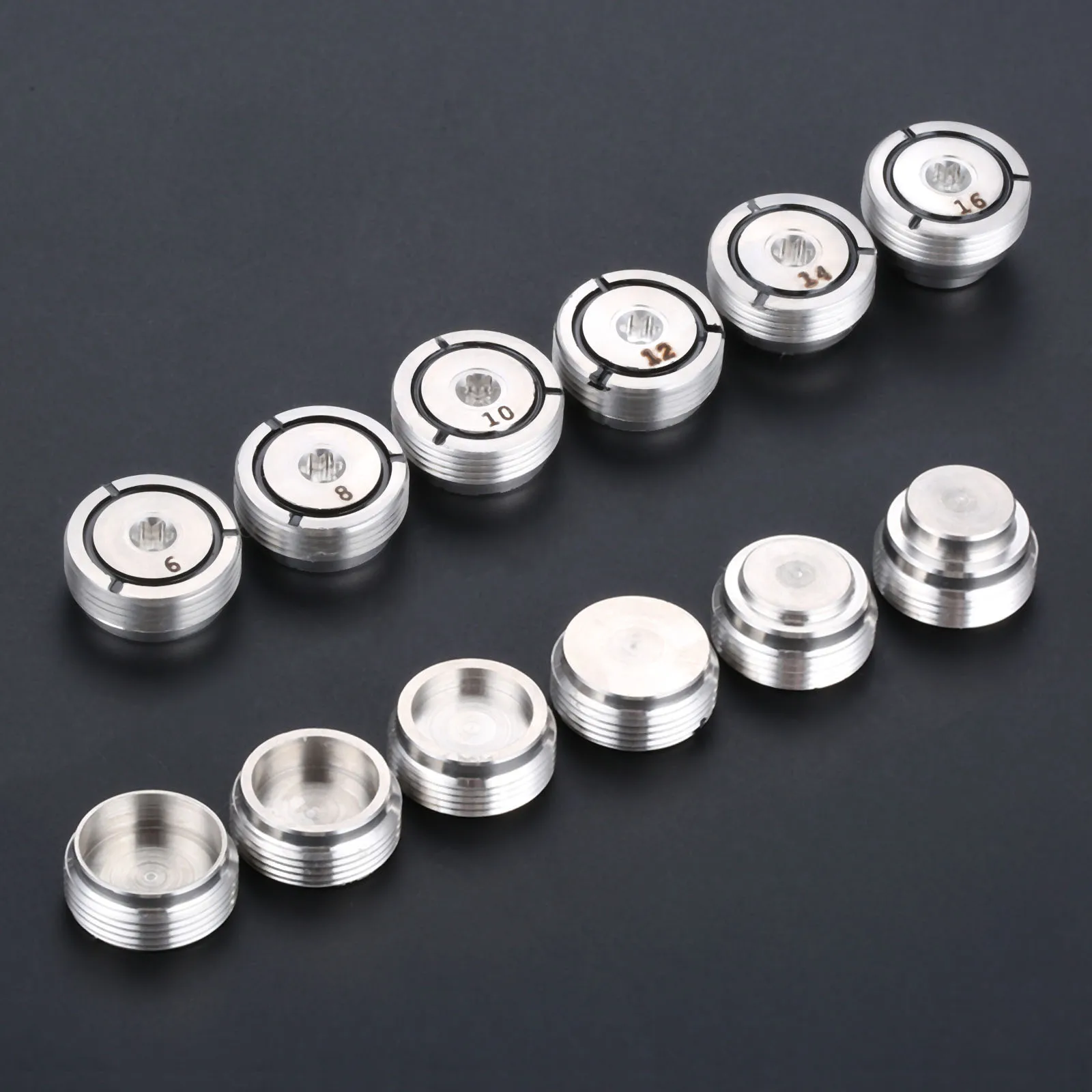 6/8/10/12/14/16G Testa Da Golf In Acciaio Inossidabile Testa Peso Vite Per Big Bertha Fusion Driver Gbb Epica Fairway Big Bertha Alpha 816