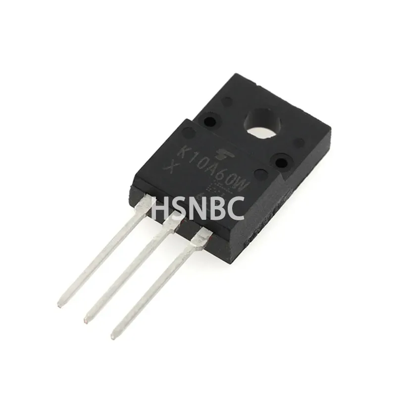 10Pcs/Lot K10A60W TK10A60W TO-220F 600V 9.7A Power Transistor New Original 10pcs ikw20n60t k20t60 or k20n60 to 247 20a 600v power igbt transistor