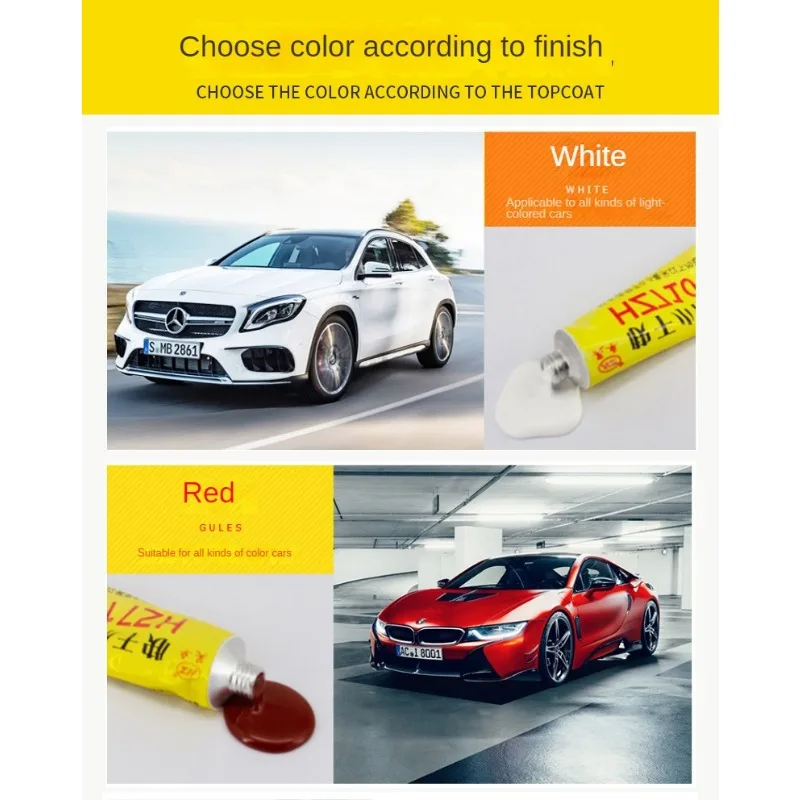 Car Body Putty Scratch Filler Quick Drying Putty Auto Painting Pen Assistant Smooth Vehicle Paint Care Repair Accessories