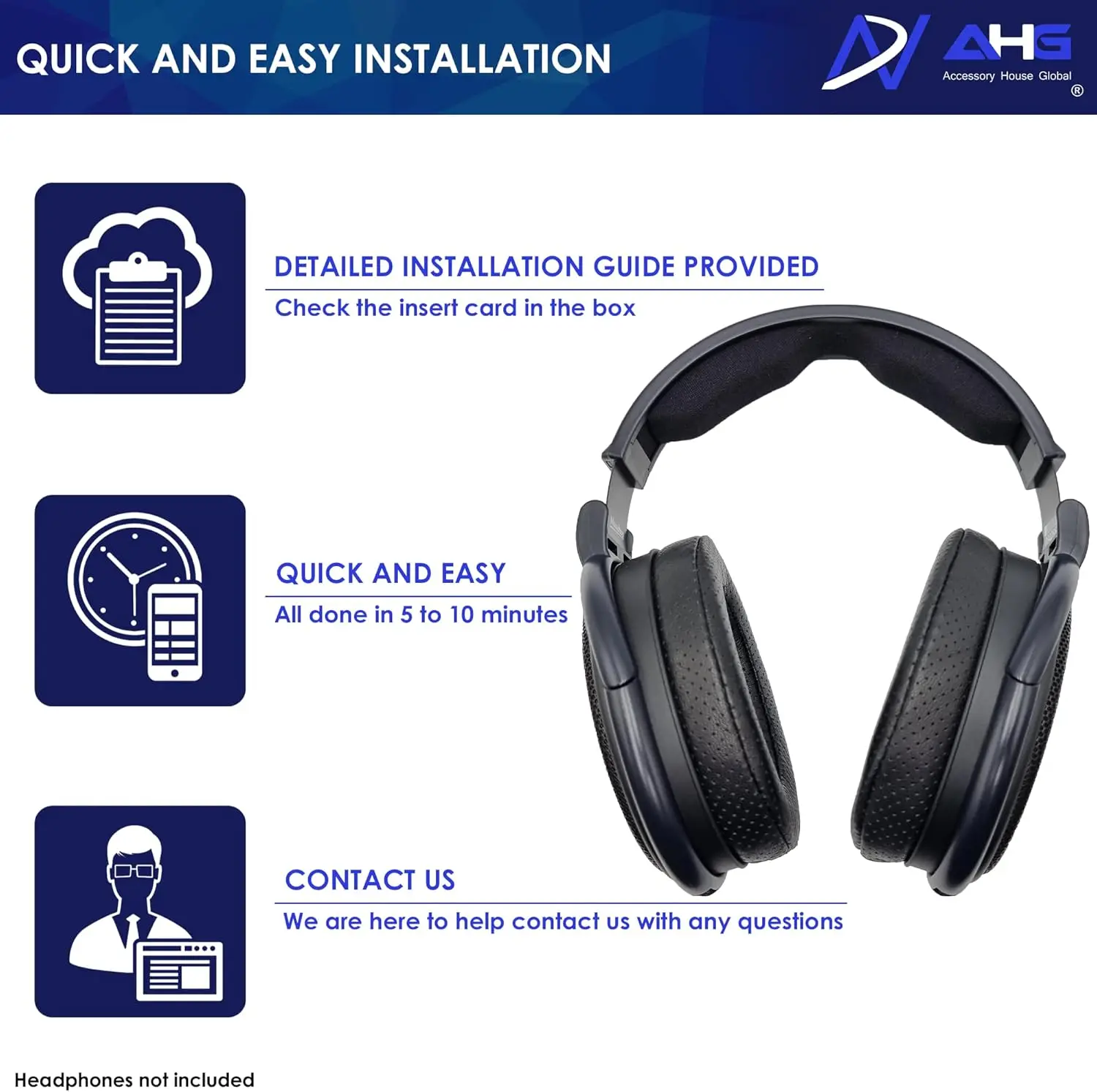 Ersatz-Ohrpolster für Sennheiser HD600, HD650, HD660S
