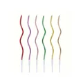 6pcs Colorful Curve