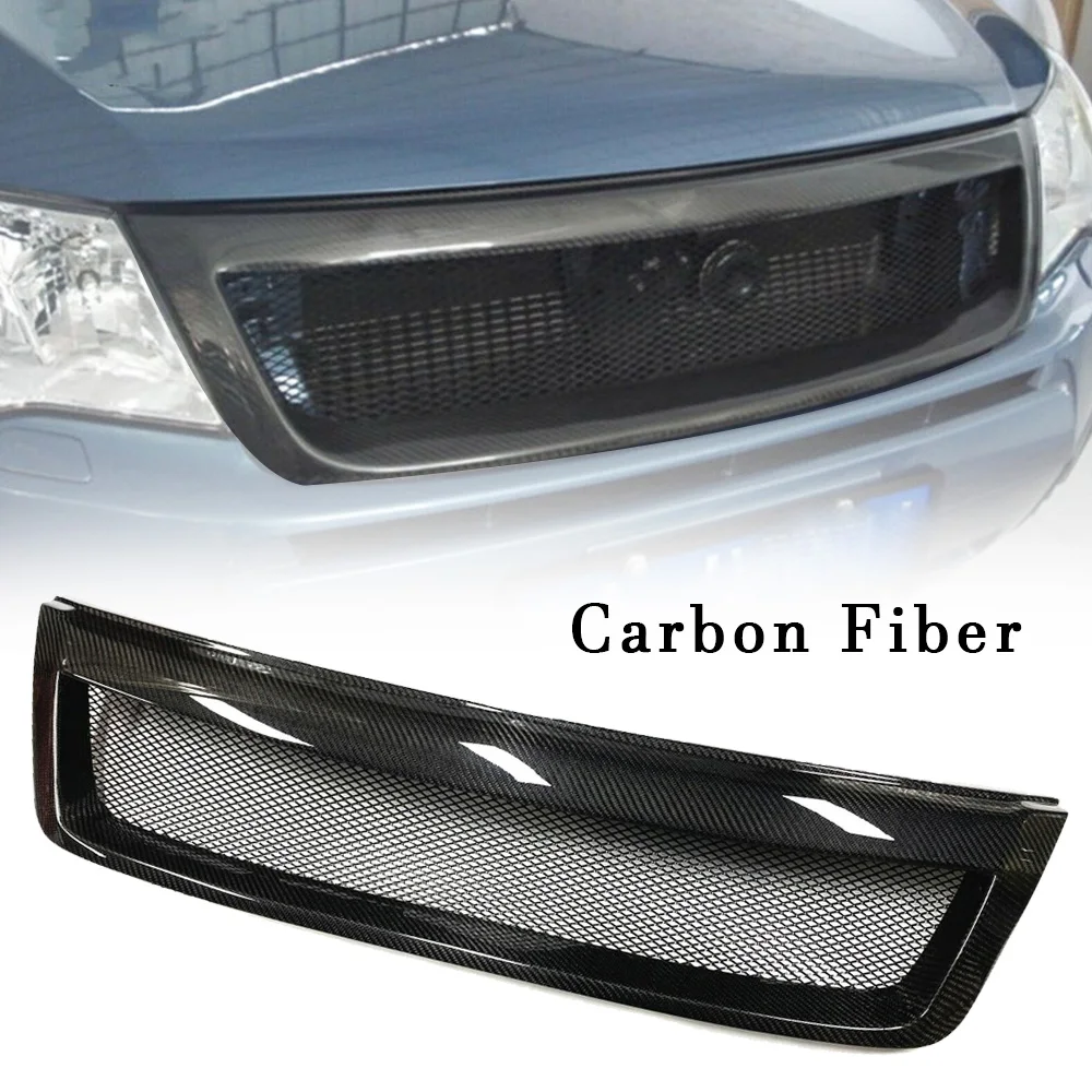 

Car Front Grill Trim Upper Bumper Hood Mesh Grille Auto Part For Subaru Forester 2009-2013 STI Style
