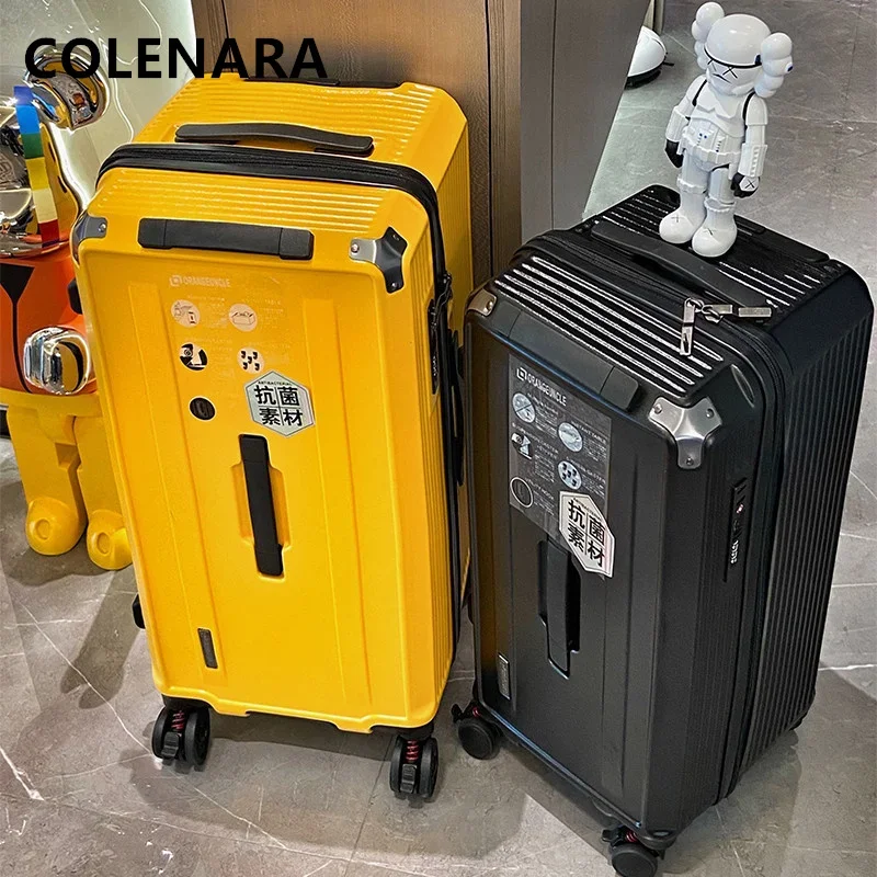 COLENARA-Mala de Rolamento Leve, Bagagem de Viagem, Capacidade Extra Grande, Trolley Case, PC, 20 