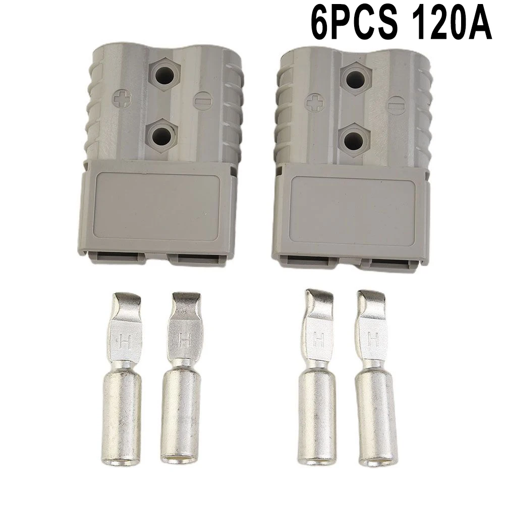 

18pcs/set Plugs Cable Connectors 12-24V 120 AMP 150*150*30mm 6AWG Connectors FOR Anderson Type Plug Electrical Equipment