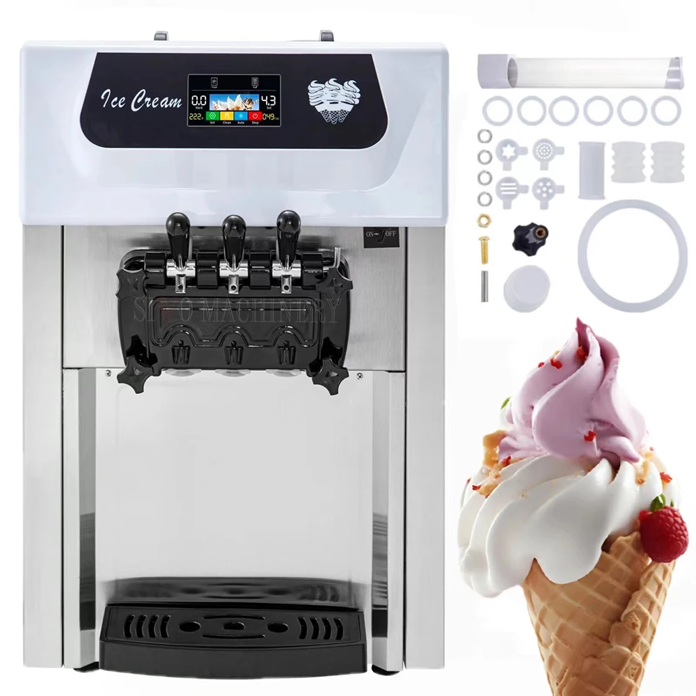 PrecoolingIceCreamMachineAutomaticPortableIceCreamMachineIce