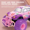 Barbie pink remote control car electric climbing anti-fall stunt remote control toy children's party gift 4