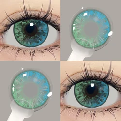 Vibrant Green Korean Big Eyes Cosplay Contact Lenses - Premium Quality & Fast Shipping (DR 14.2mm)