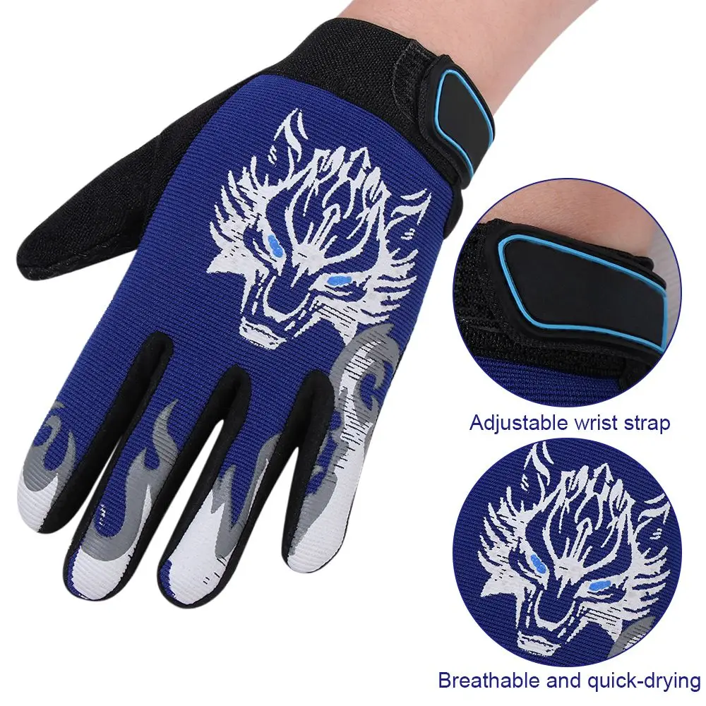 Winter Fishing Breathable Riding Non-Slip Kids Cycling Gloves Children Sport Gloves Full Finger Bike cycling gloves
