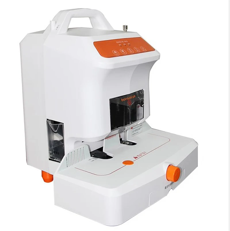 

Financial binding machine CW180 automatic financial voucher touch button laser positioning binding machine