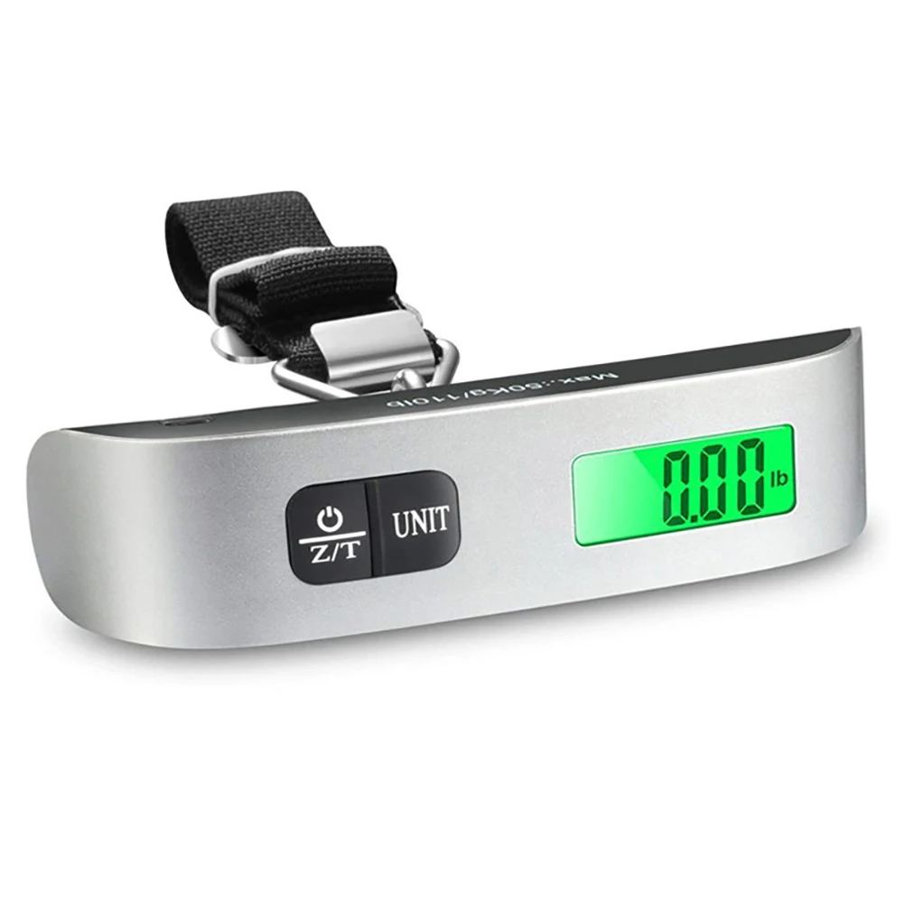 LCD Digital Luggage Scale 50kg Portable Electronic Scale Weight Balance Suitcase Travel Bag Hanging Steelyard Hook Fishing portable scale luggage scale luggage weight scale digital scale hanging scale