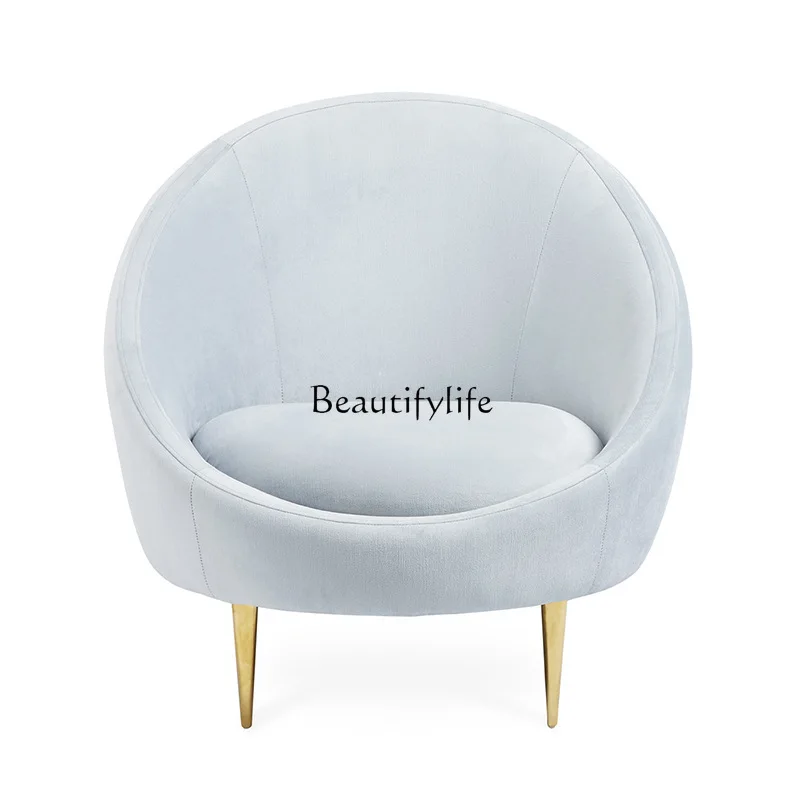 

Nordic Modern Single-Seat Sofa Chair Balcony Lazy Simple Rotating Leisure Chair