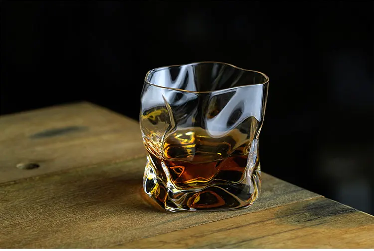 edo cut cup whisky japonês copos de vinho copo de coquetel amassar barra de papel copo de rock com caixa de madeira