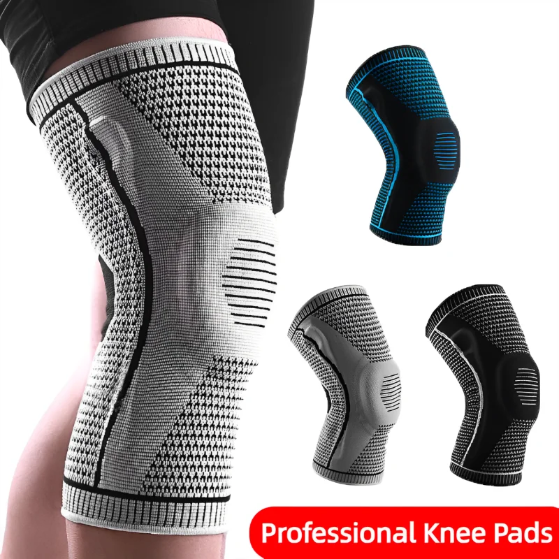 Double Compression Knee Braces Relief Sleeve Support For Pain Sports Running Gym Joint Relief Meniscus Tear Injury Recovery