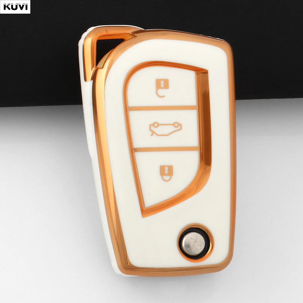 Premium TPU Car Remote Key Cover Case - Sleek Protection