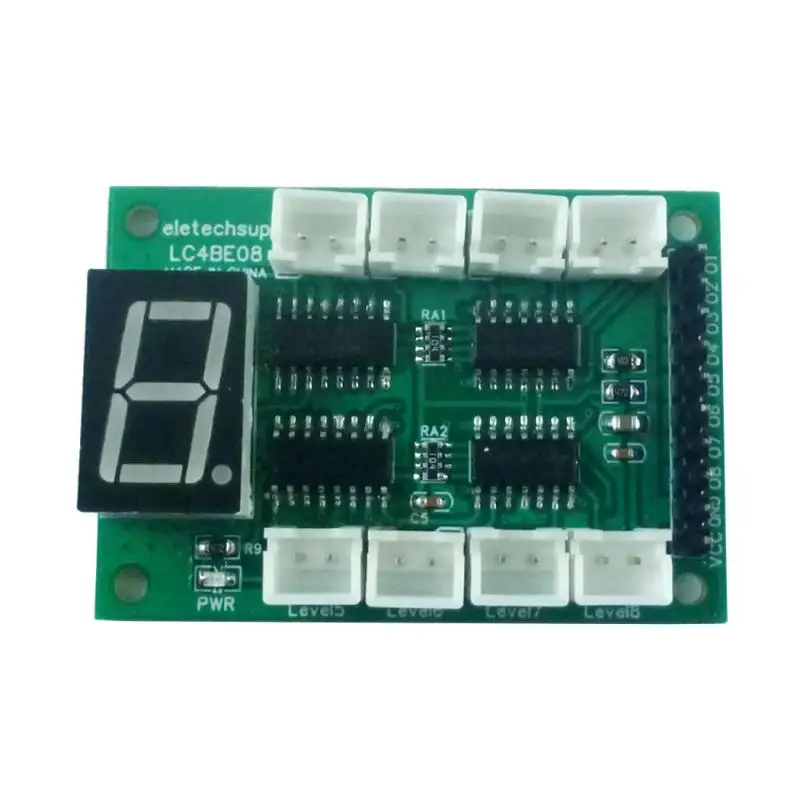 

DC 5V 8CH Water Level Digital Tube Display Board Controller Liquid Sensor Module For Arduino For UNO MEGA2560 NANO MCU STM32