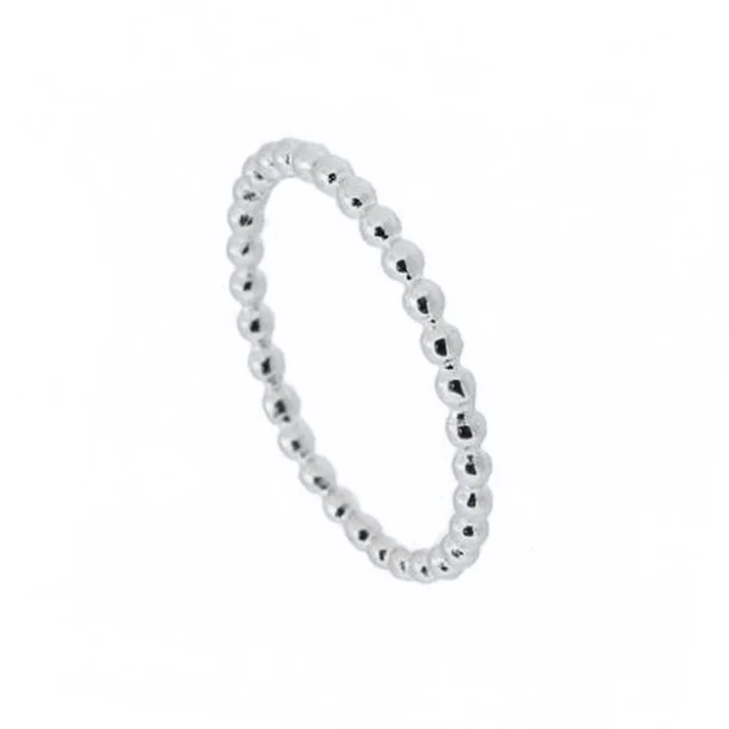 Semplici anelli di perline di metallo per le donne anelli impilabili minimalisti Punk Bohemia Metal Knuckle Finger Rings gioielli accessori regalo - immagine 2