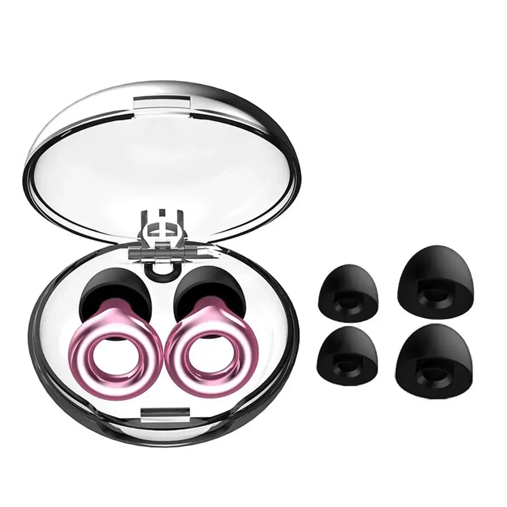 Tappi per le orecchie in silicone per il nuoto Sonno Cancellazione del rumore Riduzione del rumore-Insonorizzazione Ridurre i disturbanti - Forniture per tappi per le orecchie ad anello di qualità