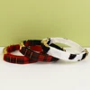 Cat Collar Bowknot Adjustable Safety Personalized pet collar Customized Name Soft 4