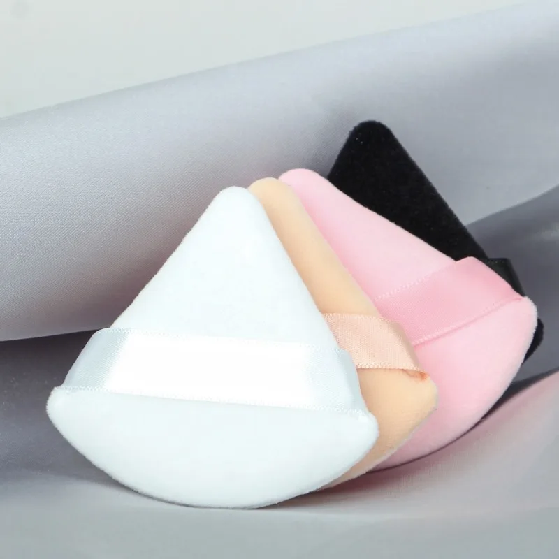 Piumino Da Cipria Triangolare Piumino Da Cipria Piumino Da Cipria Spugna Da Soffio Secco Accessori Per Il Trucco Con Impostazione Super Morbida