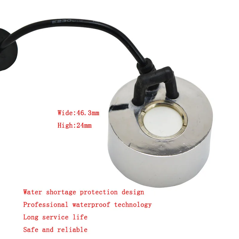 Description Picture 4 of itemATWFS High Quality Ultrasonic Mist Maker 24v Nebulizer Atomizer Head without Lights for Humidifier Fogger