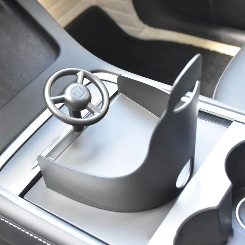 

Car Navigator Seat Decoration For Tesla Model 3/Y Central Control Decoration Navigator Seat Ornament Car Interior Accessori B4L9