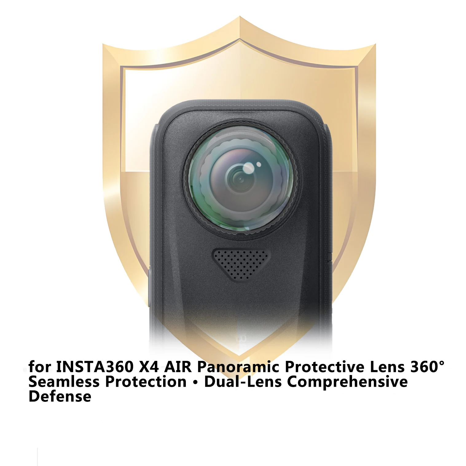Insta360 X4 Air용 렌즈 가드 Insta360 X4 Air용 광학 유리 또는 PC 카메라 렌즈 보호 장치 긁힘 방지 액세서리