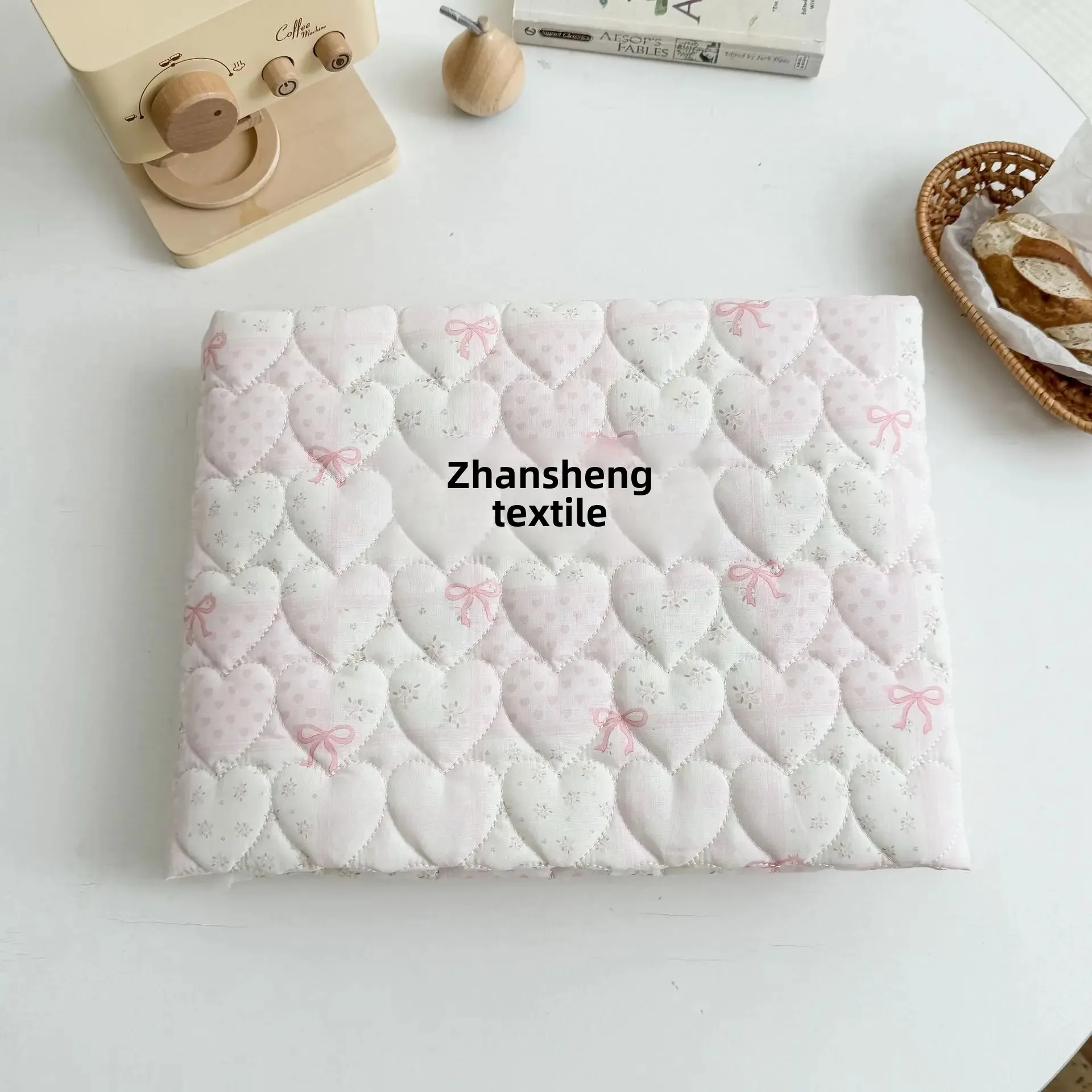 Pure Cotton Flannel Fabric 40 Sheets Plaid Floral Design for Autumn Winter Clothes Quilts Bags And Other Cotton Garments