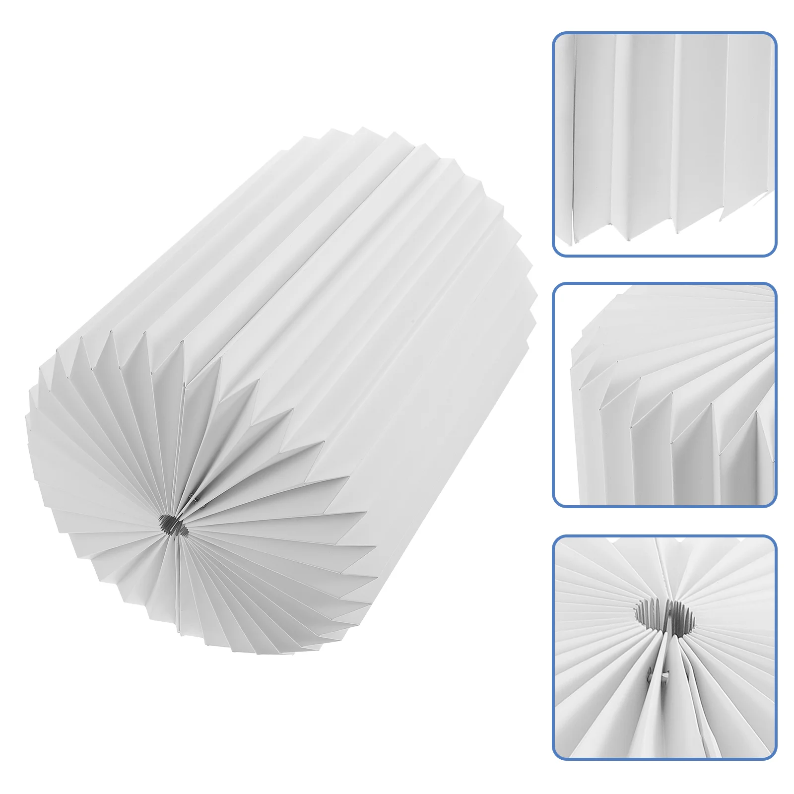

Modern minimalist origami Lampshade Cover Paper Lamp Pleated Hanging Origami Simple Style Light Accessory Decoration