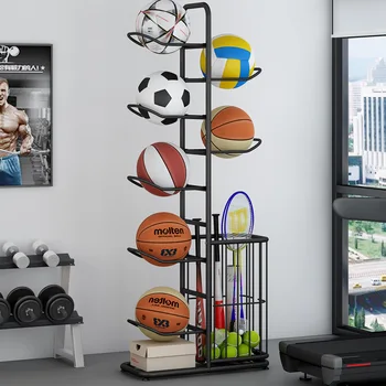 Kids Sports Ball Storage Rack 1