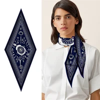 Four Seasons Wild New Live Selling Retro Classic Key Cashew Diamond Scarf Women's Twill Temperament Small Scarf Silk Scarf Scarf 1