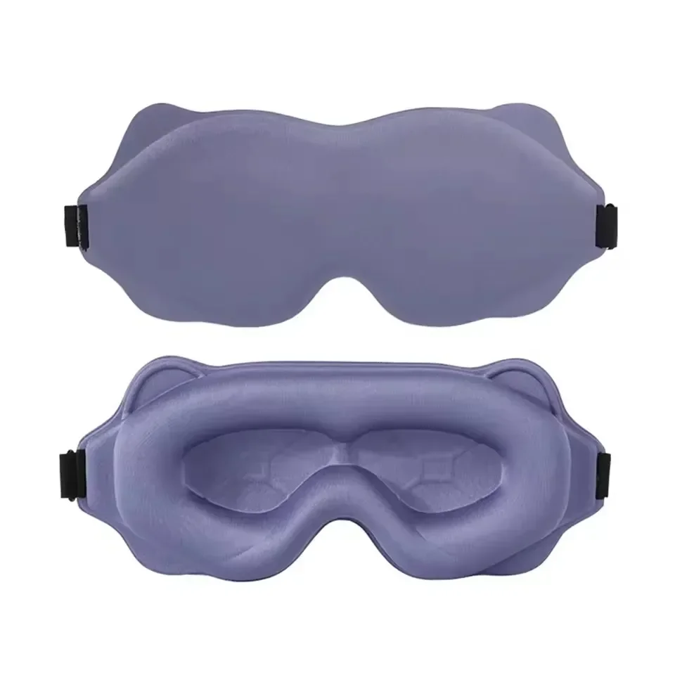 Ultimate Comfort 3D Light-Blocking Sleep Mask - Soft Padded Eye Shade for Restful Sleep
