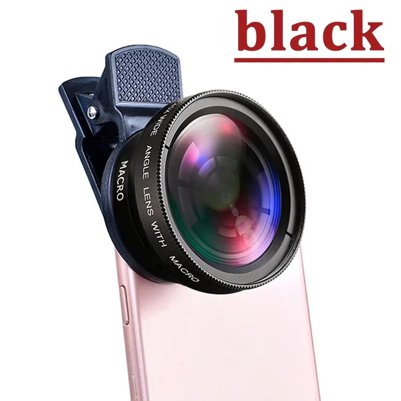 Dual-Function HD Wide Angle and Macro Camera Lens