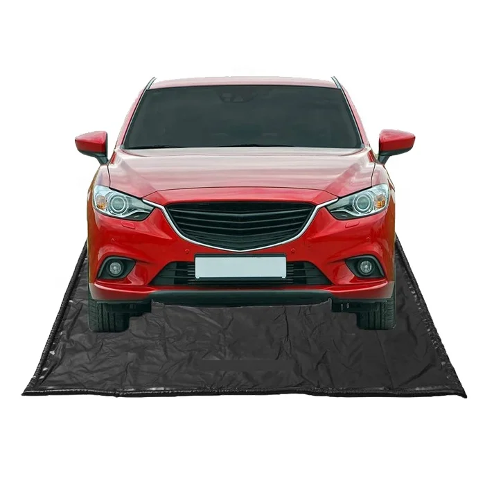 

Garage Floor Mat Auto Floor Guard 7.9'x16' SUV/Truck Vehicle Containment Mat