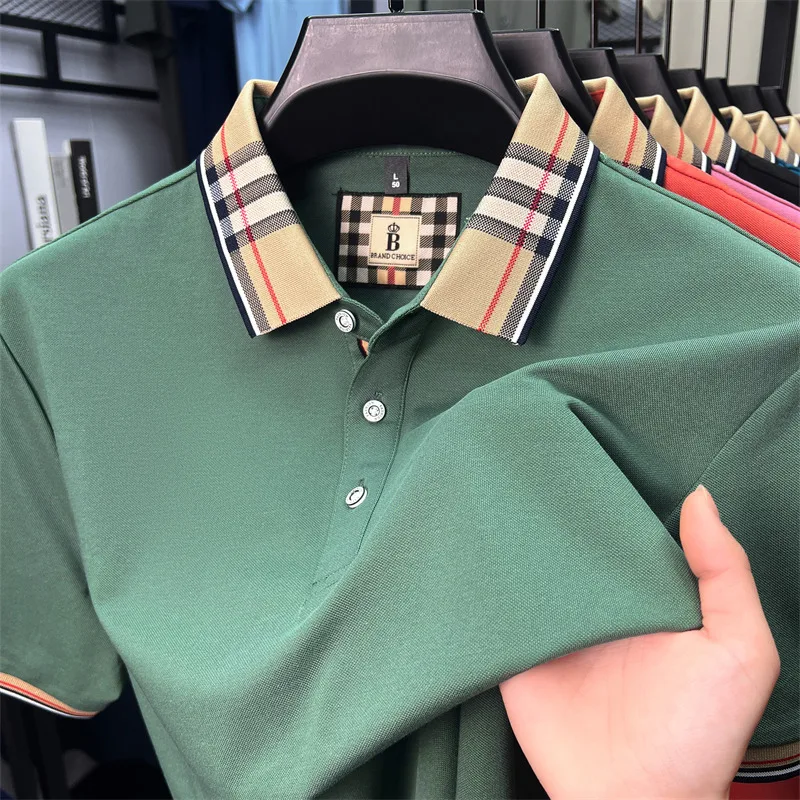 Luxury Plaid Golf Polo 3