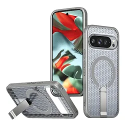 Magnetic Cooling Shockproof Phone Case with Mesh Ventilation and Wireless Charging Compatibility - PIXEL 11pro (GRAY)