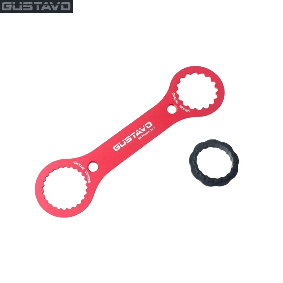 Strumento Chiave Bb Multifunzionale Mtb Dw-018 249*64*3Mm Rosso Dub/Tl-Fc32 Adattatore Di Tl-Fc25/Tl-Fc24 Bb Strumento Di Riparazione Staffa Inferiore