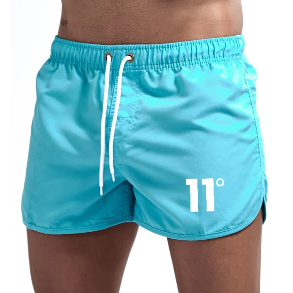 Summer Men's Swimwear Brand Shorts Printed Beachwear Sexy Swim Trunks Men Swimsuit Low Waist Breathable Beach Wear Surf