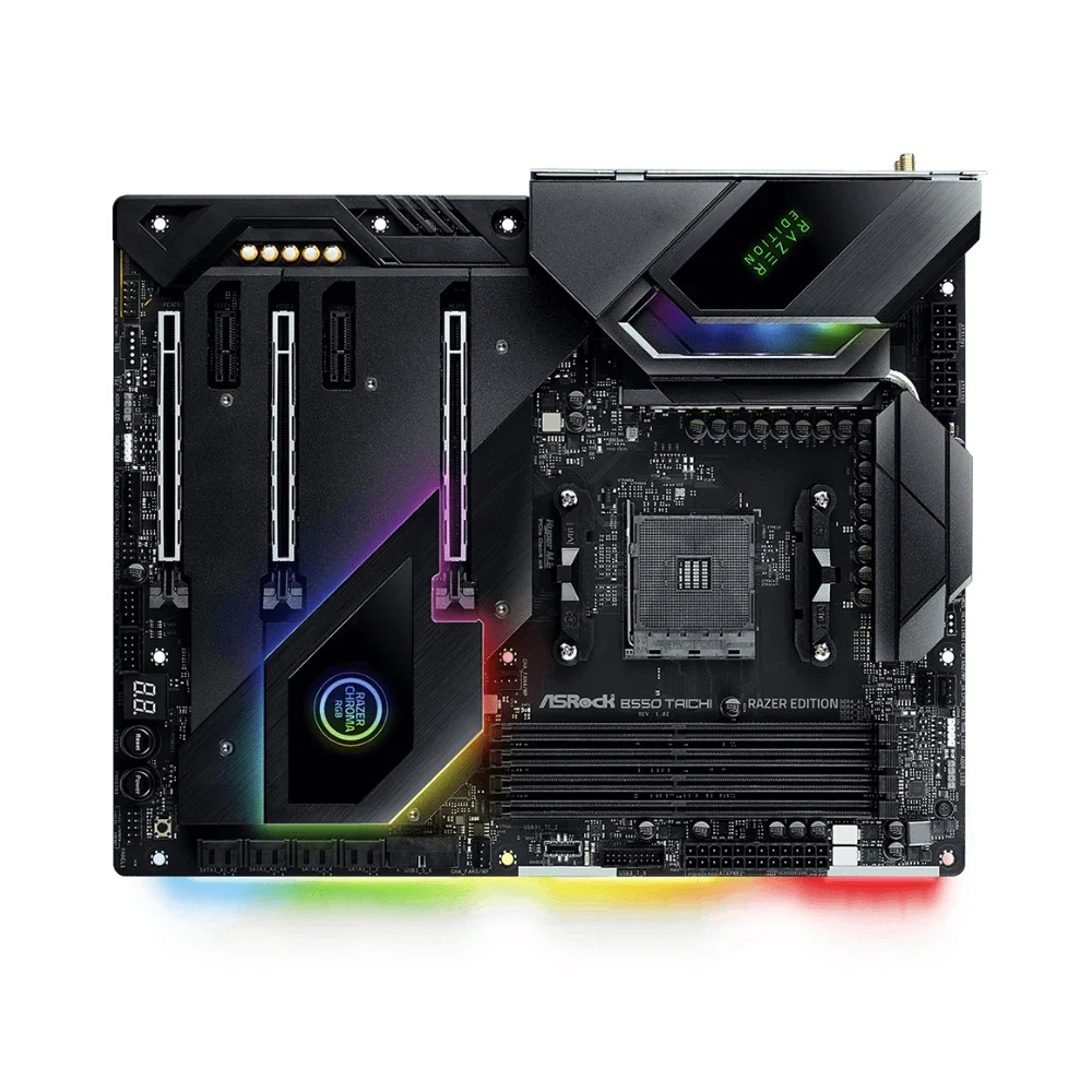 B550 Taichi Razer edition Ryzen7 5800ｘ3D ASRock B550 TAICHI RAZER Edition AM4 ATX AMD Motherboard