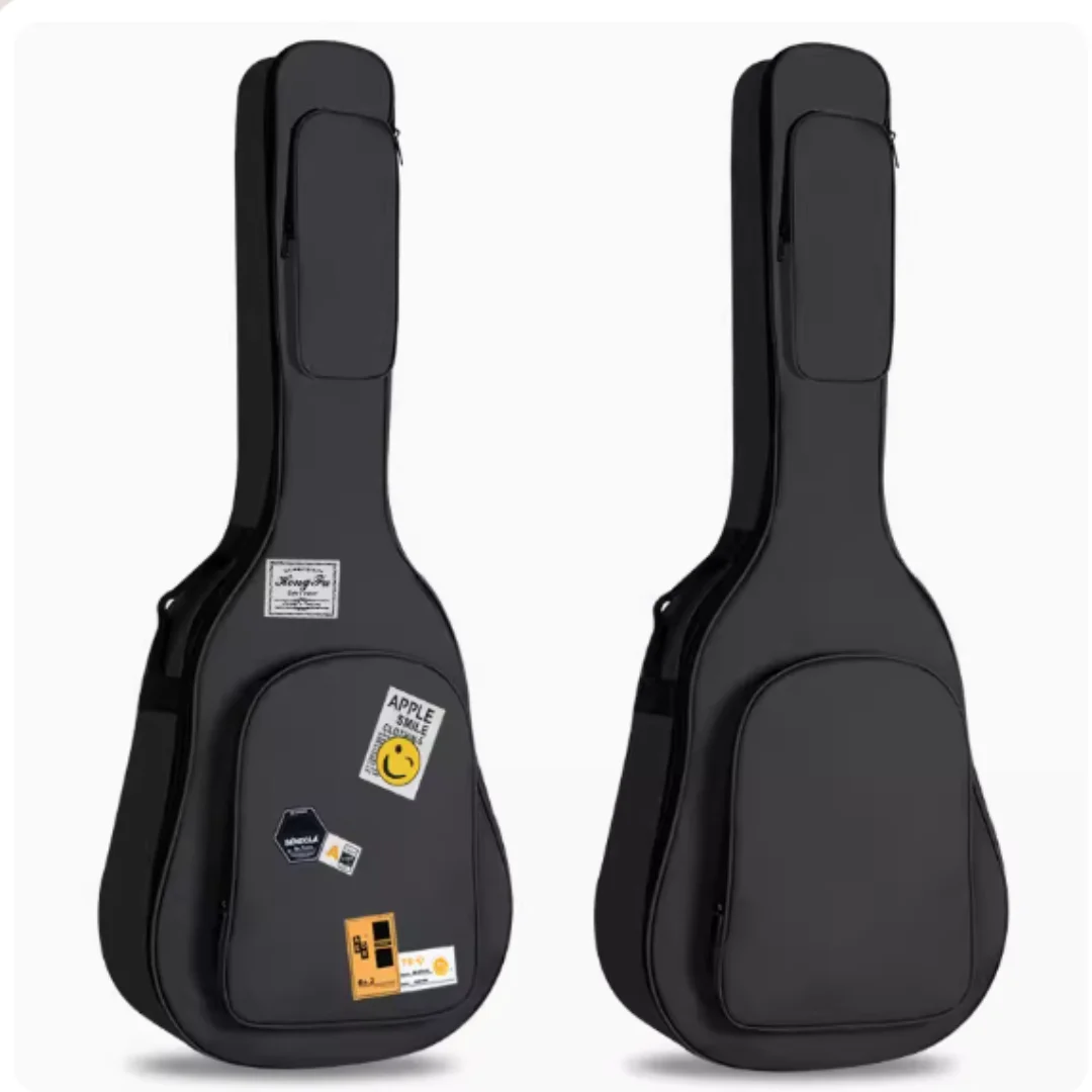 41 Inch Thicken Guitar Backpack Waterproof Oxford Electric Bass Bag Quality Soft For 36'' 39'' Classic Acoustic Music Cover Case