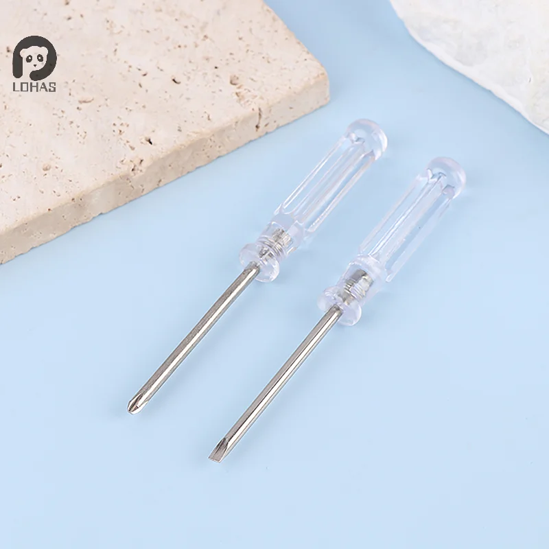 

2 шт., набор мини-отверток с прозрачной головкой