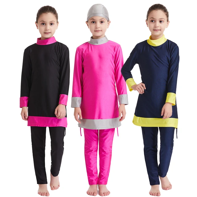 Burkini Children, Burkini Girls, Swimming Suit, Swimwear